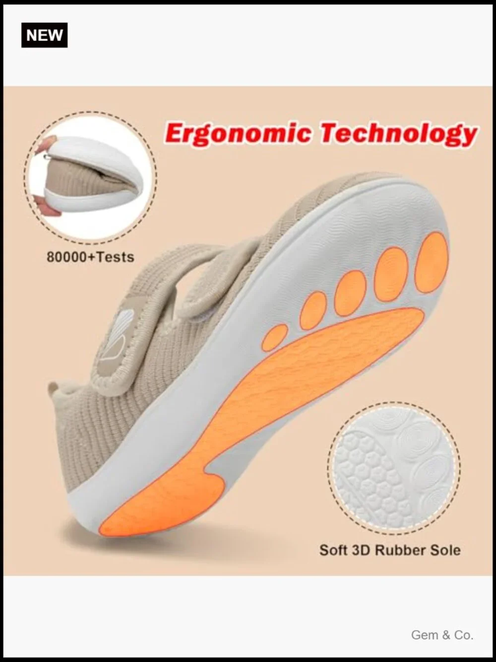 Women's Walking Shoes Wide Diabetic Adjustable Barefoot Zero Drop Sneakers
